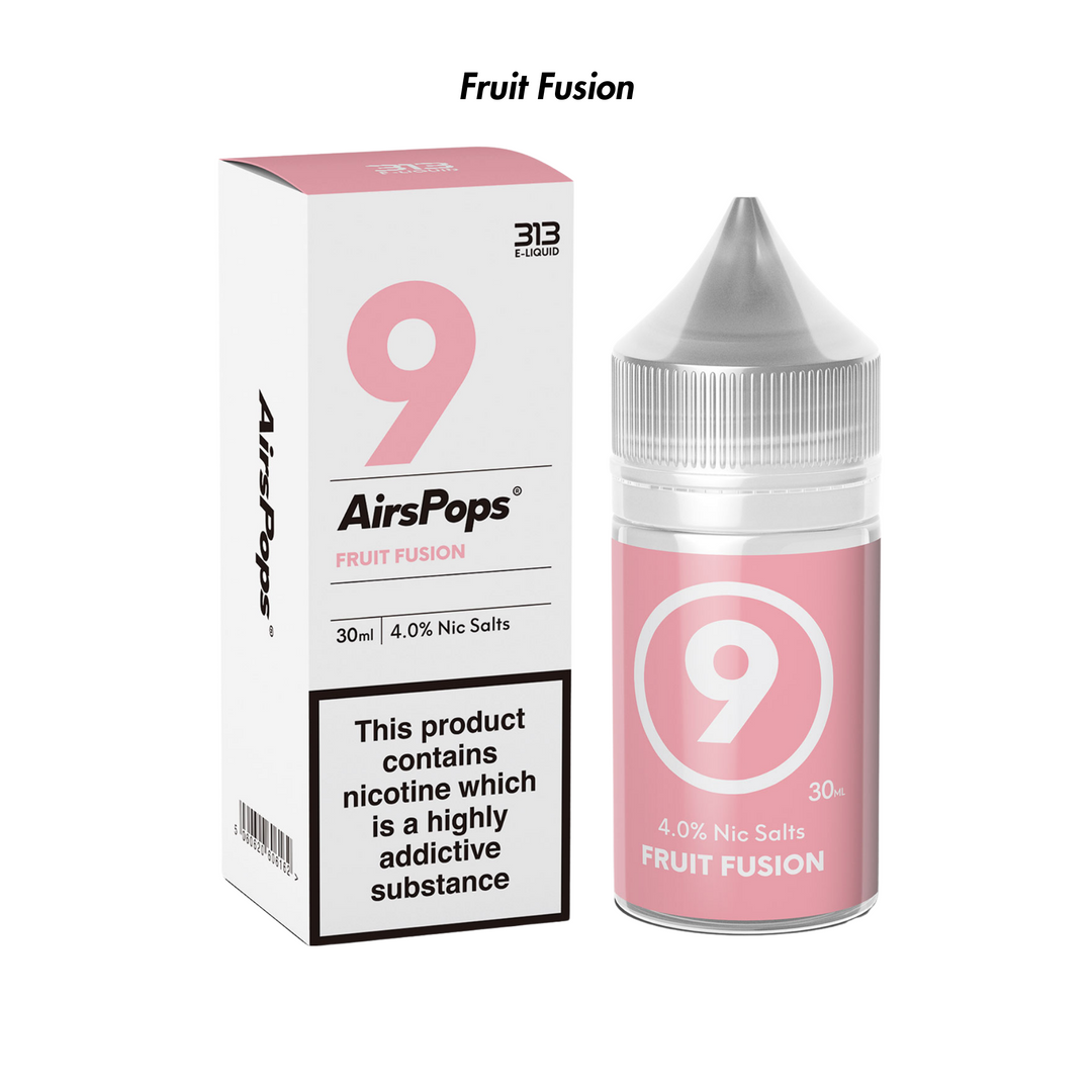 Fruit Fusion 313 AirsPops E-Liquid 40mg from The Smoke Organic Store with Fast Delivery in South Africa