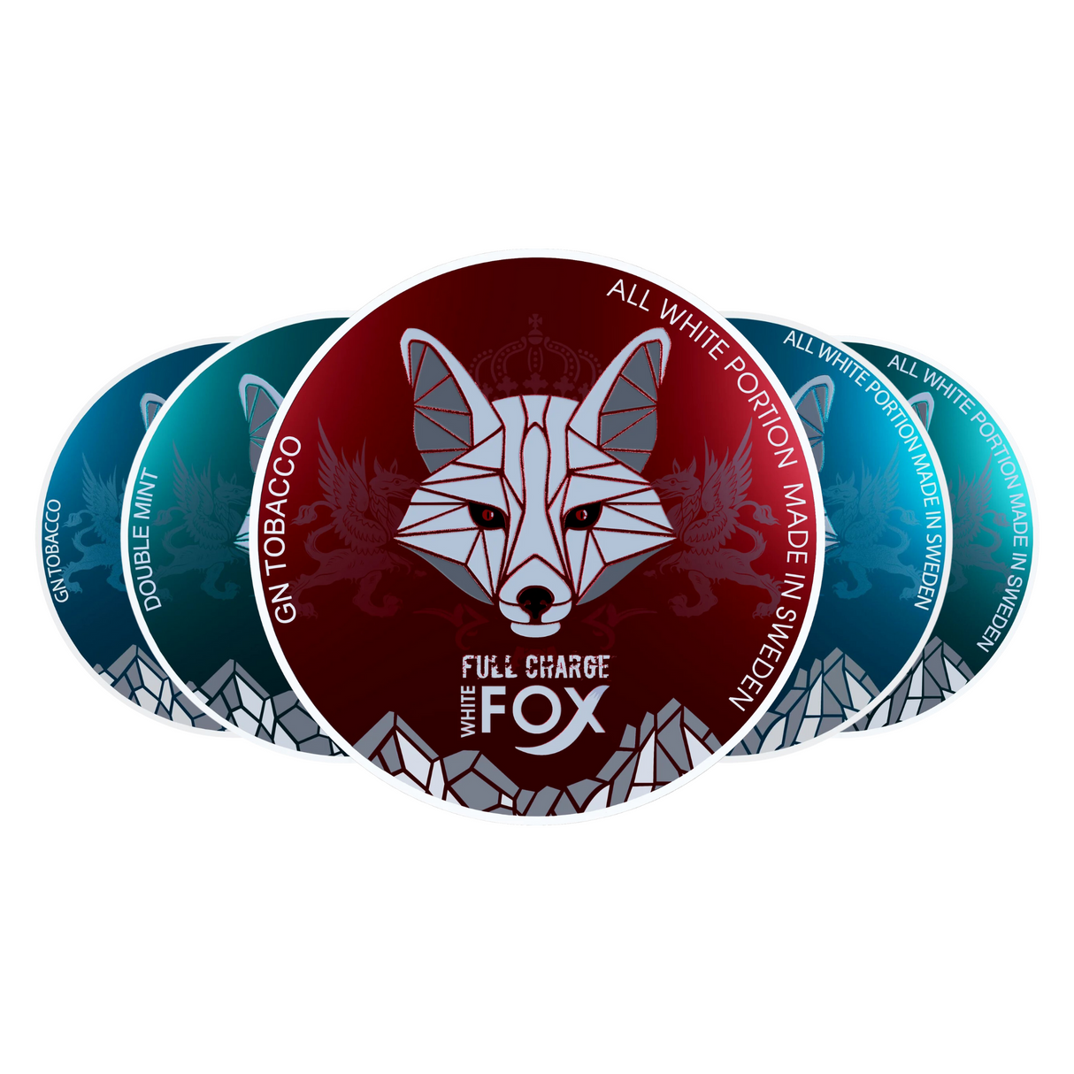 White Fox Nicotine Pouches 12mg