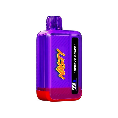 Berry Grape Nasty Bar 9k Disposable Vape - 5% front view