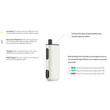 LCD screens explained on AirsPops ORKA device