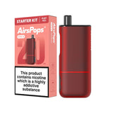 Ruby Red AirsPops ORKA Device Starter Kit front view