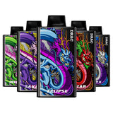 Top Selling flavours of the Nasty Bar Dragon 25k Disposable Vape on a white background