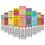 Top selling flavours of Airscream AirsPops Airscream AirsPops ONE USE 6ml Disposable Vape - 5%