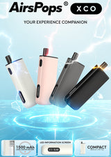 AirsPops XCO starter kit in White, Pink, Grey and Black