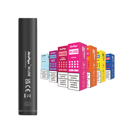 AirsPops M.USE Device & Pod Bundle | Airscream AirsPops | Shop Buy Online | Cape Town, Joburg, Durban, South Africa