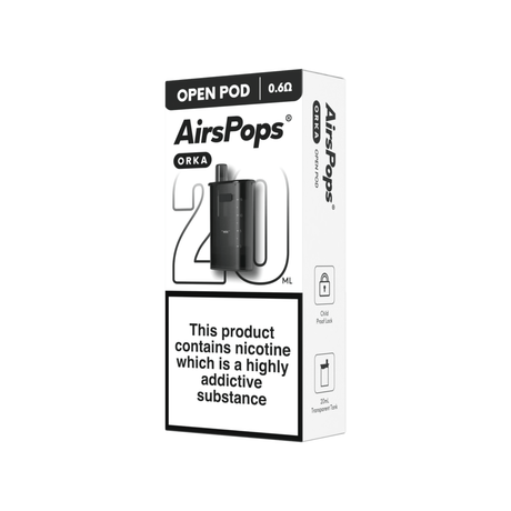 AirsPops ORKA Refillable Pod | Airscream AirsPops | Shop Buy Online | Cape Town, Joburg, Durban, South Africa