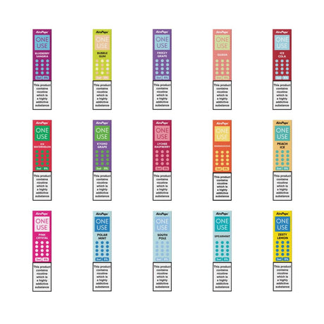 All Flavours Airscream AirsPops ONE USE 3ml Disposable Vape - 5% | Airscream AirsPops | Shop Buy Online | Cape Town, Joburg, Durban, South Africa