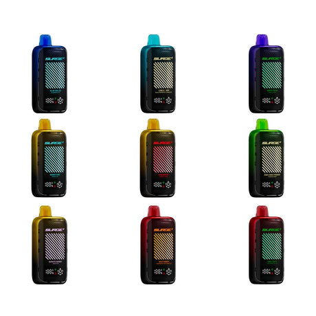 All Flavours of Nasty Bar Surge 55k Disposable Vapes