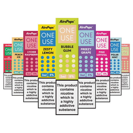 Apple Cola 🆕 Airscream AirsPops ONE USE 3ml Disposable Vape - 5% | Airscream AirsPops | Shop Buy Online | Cape Town, Joburg, Durban, South Africa