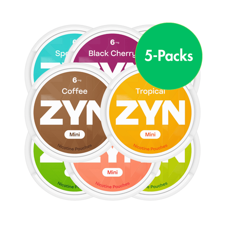 Apple Mint 5 - Pack ZYN Mini Strong Nicotine Pouches - 6mg | ZYN | Shop Buy Online | Cape Town, Joburg, Durban, South Africa