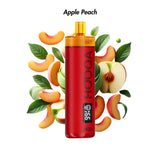 Apple Peach Nasty Bar DTL 10000 Hooqah Disposable Vape - 0.3% | NASTY | Shop Buy Online | Cape Town, Joburg, Durban, South Africa