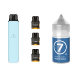 Aqua Blue #7 South Pole Airscream Pro LITE Device, Refillable Pods and E - Liquid Bundle | Airscream AirsPops | Shop Buy Online | Cape Town, Joburg, Durban, South Africa