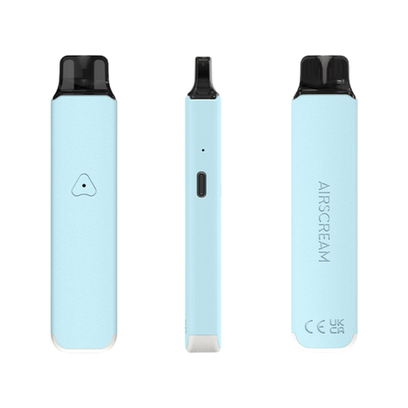 Aqua Blue Airscream Pro LITE Device Starter Kit | Airscream AirsPops | Shop Buy Online | Cape Town, Joburg, Durban, South Africa