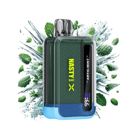 Arctic Mint Nasty Bar X - Series 9k Disposable Vape - 5% | NASTY | Shop Buy Online | Cape Town, Joburg, Durban, South Africa