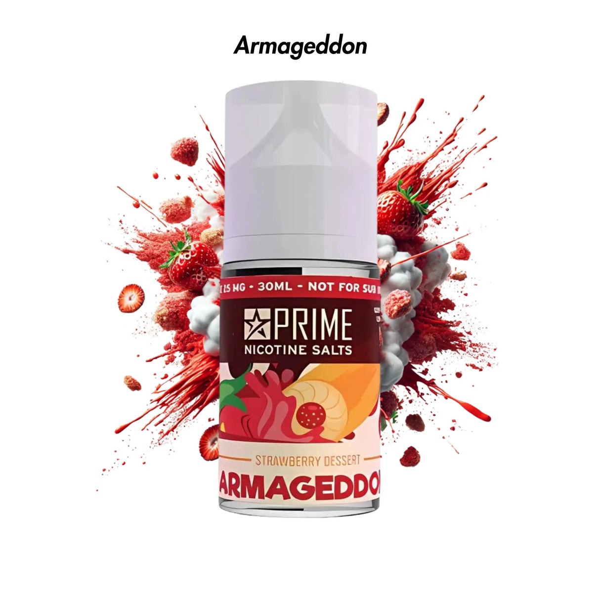 Armageddon Prime Nicotine Salts E - Liquid 30ml - 2.5% | Prime | Shop Buy Online | Cape Town, Joburg, Durban, South Africa