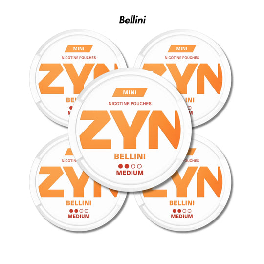 Bellini 5 - Pack ZYN Mini Nicotine Pouches Bundle - Medium 3mg | ZYN | Shop Buy Online | Cape Town, Joburg, Durban, South Africa