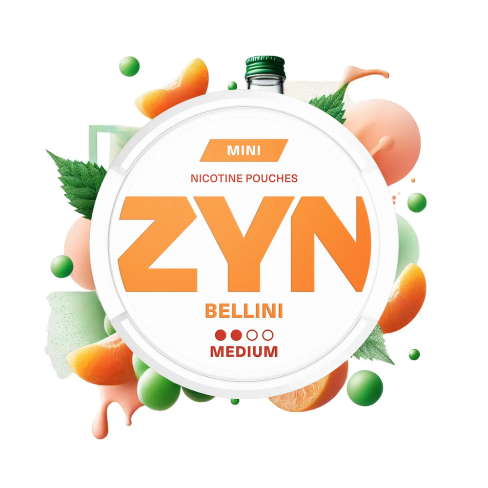 Bellini ZYN Mini Nicotine Pouches - Medium 3mg | ZYN | Shop Buy Online | Cape Town, Joburg, Durban, South Africa