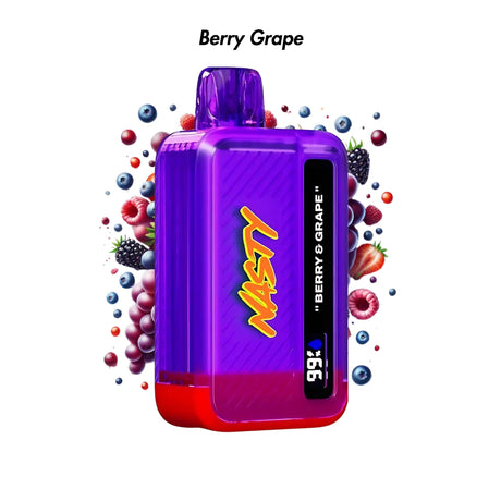 Berry Grape Nasty Bar 8500/9000 Disposable Vape - 5% | NASTY | Shop Buy Online | Cape Town, Joburg, Durban, South Africa