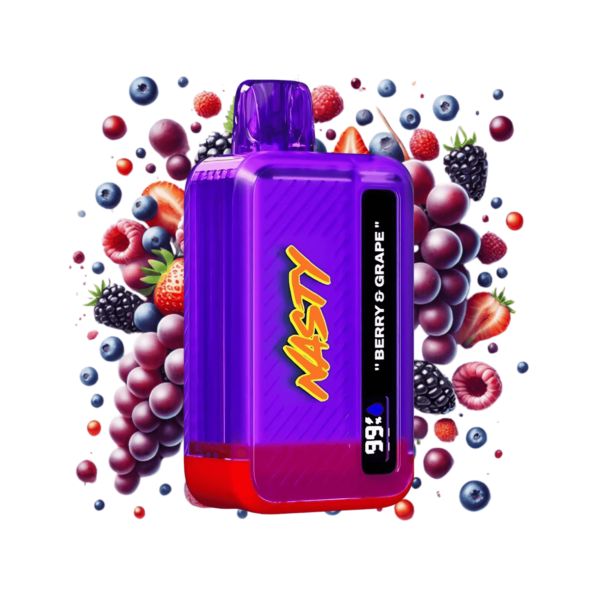 Berry Grape Nasty Bar 9k Disposable Vape - 5% | NASTY | Shop Buy Online | Cape Town, Joburg, Durban, South Africa