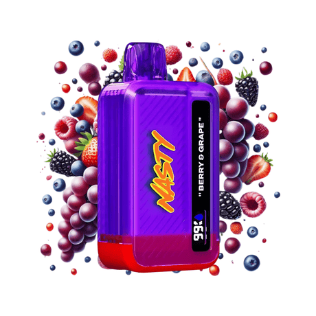 Berry Grape Nasty Bar 9k Disposable Vape - 5% | NASTY | Shop Buy Online | Cape Town, Joburg, Durban, South Africa