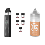 Black 0.4Ω (3ml) Vaporesso XROS Mini 4 Device, Refillable Pods and E - Liquid Bundle | Vaporesso | Shop Buy Online | Cape Town, Joburg, Durban, South Africa