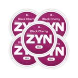 Black Cherry 5 - Pack ZYN Mini Strong Nicotine Pouches - 6mg | ZYN | Shop Buy Online | Cape Town, Joburg, Durban, South Africa