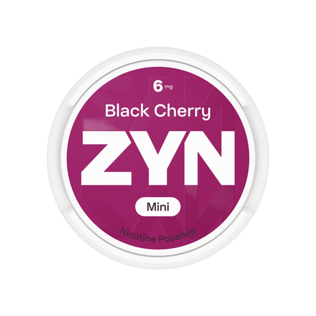 Black Cherry ZYN Mini Strong Nicotine Pouches - 6mg | ZYN | Shop Buy Online | Cape Town, Joburg, Durban, South Africa