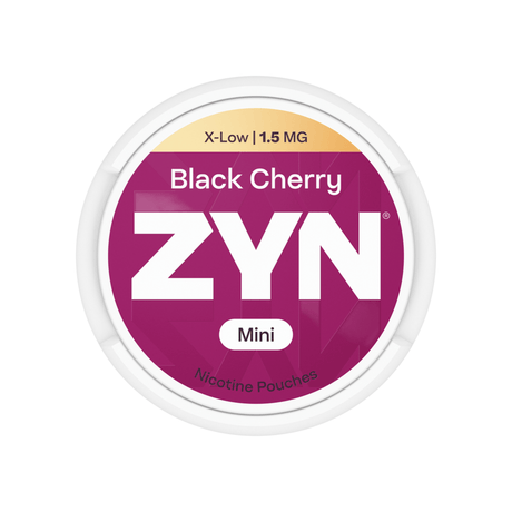 Black Cherry ZYN Mini X - Low Nicotine Pouches - 1.5mg | ZYN | Shop Buy Online | Cape Town, Joburg, Durban, South Africa