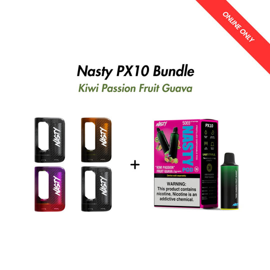 Black Kiwi Passion Fruit Guava Nasty PX10 Bundle | NASTY | Shop Buy Online | Cape Town, Joburg, Durban, South Africa