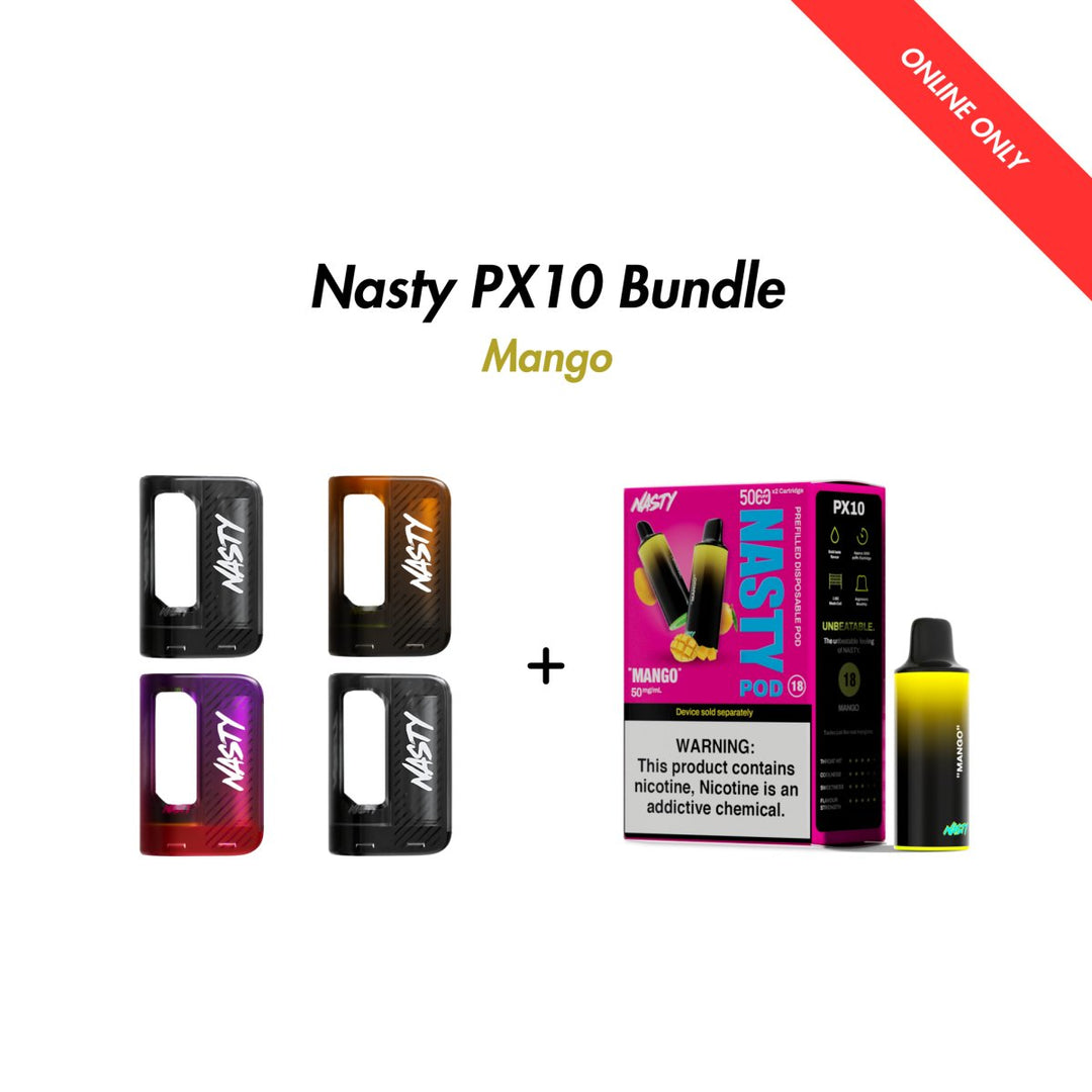 Black Mango Nasty PX10 Bundle | NASTY | Shop Buy Online | Cape Town, Joburg, Durban, South Africa