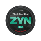 Black Menthol ZYN 11mg nicotine pouches