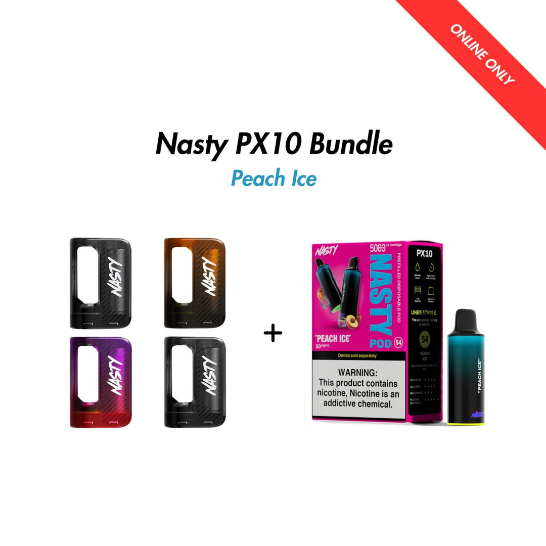 Black Orange Peach Ice Nasty PX10 Bundle | NASTY | Shop Buy Online | Cape Town, Joburg, Durban, South Africa