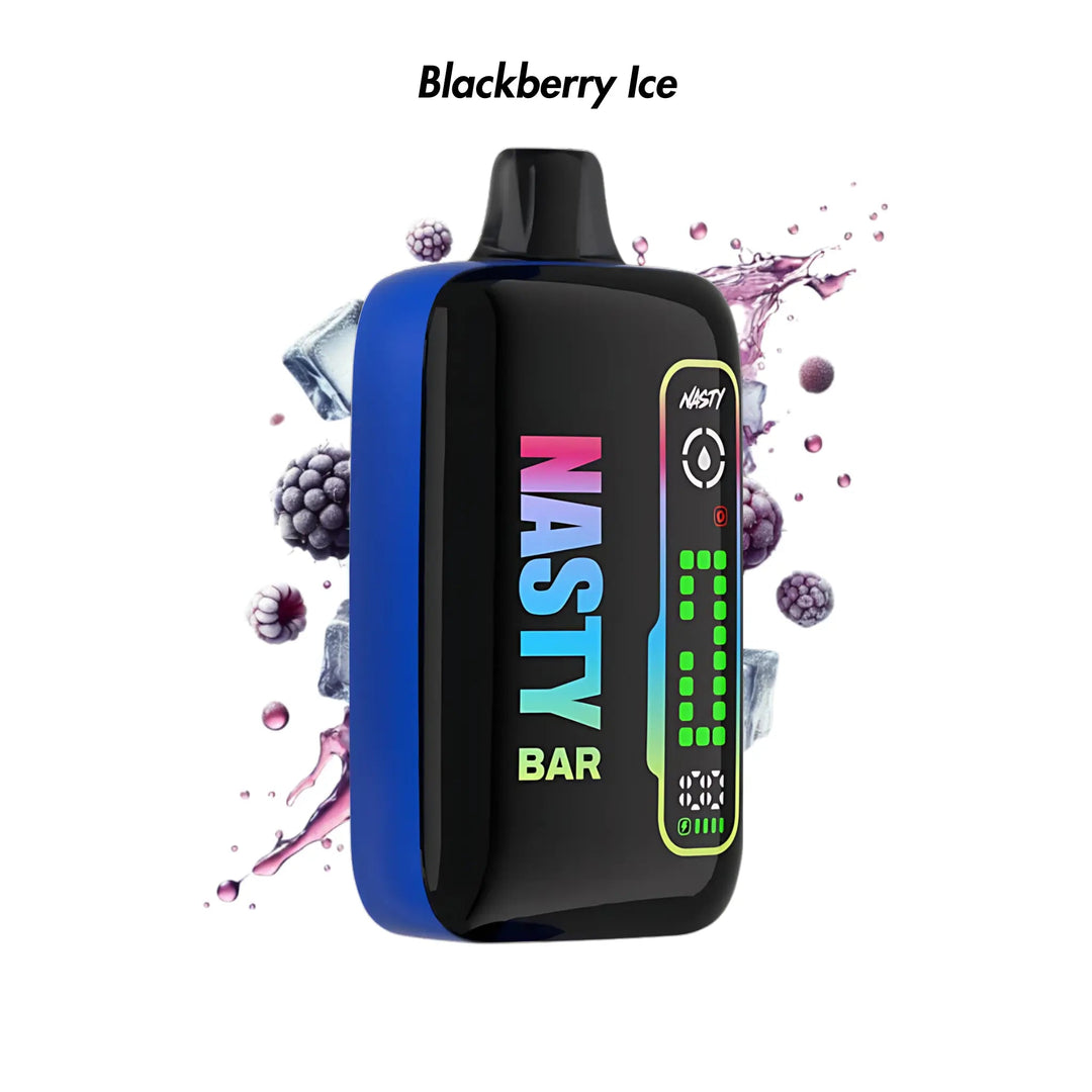 Blackberry Ice Nasty Bar 16000 Disposable Vape - 5% | NASTY | Shop Buy Online | Cape Town, Joburg, Durban, South Africa