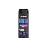 Blackcurrant Berry device AirsPops ONE USE Slim 3ml disposable vape