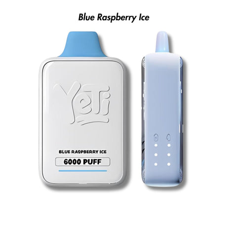 Blue Raspberry Ice Yeti Ice Cube 6000 Puff Disposable Vape - 2.0% | Yeti | Shop Buy Online | Cape Town, Joburg, Durban, South Africa