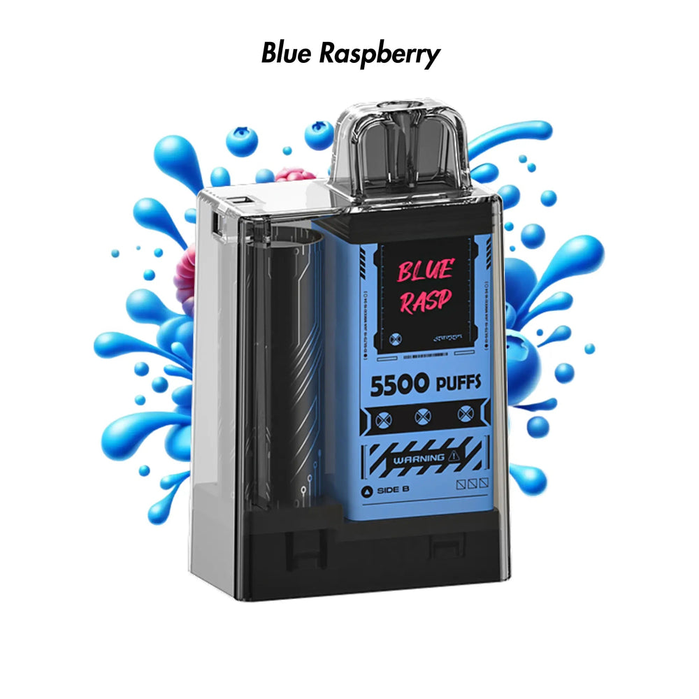 Blue Raspberry Vapengin 5500 Puffs Disposable Vape - 5% | Vapengin | Shop Buy Online | Cape Town, Joburg, Durban, South Africa