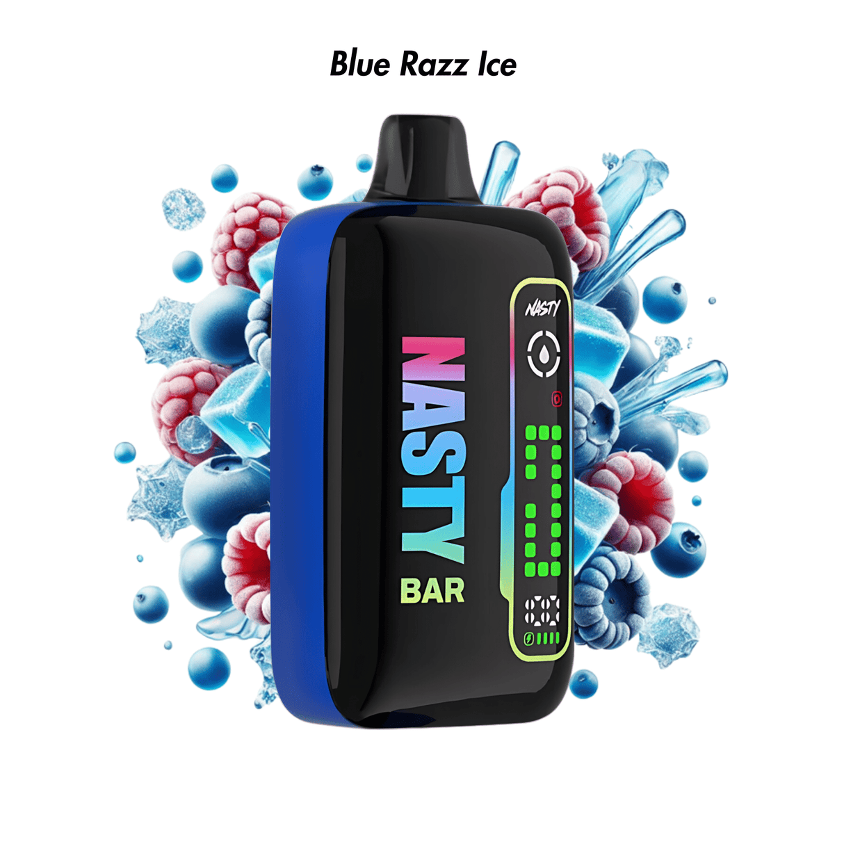 Blue Razz Ice Nasty Bar 16k Disposable Vape - 5% | NASTY | Shop Buy Online | Cape Town, Joburg, Durban, South Africa