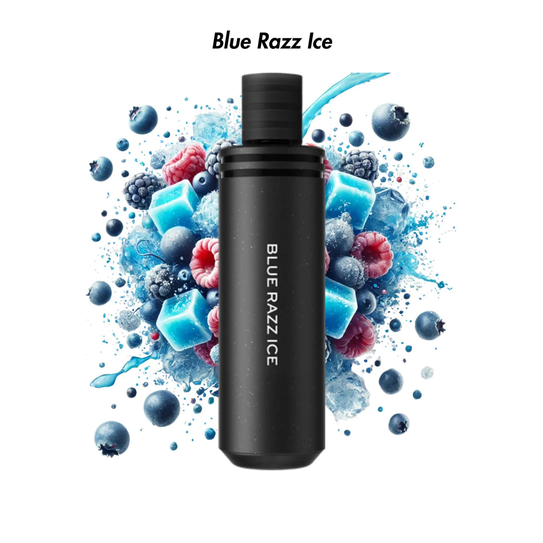 Blue Razz Ice Vozol Gear 6000 Prefilled Pod - 5% | Vozol | Shop Buy Online | Cape Town, Joburg, Durban, South Africa