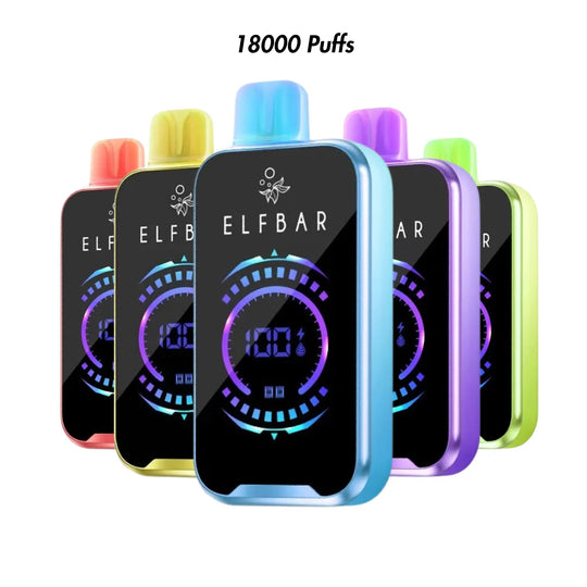 Blue Razz Lemon Elf Bar FS 18000 Disposable Vape - 5% | Elf Bar | Shop Buy Online | Cape Town, Joburg, Durban, South Africa