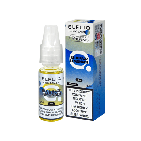 Blue Razz Lemon ElfLiq by Elf Bar E - Liquid 30ml - 5% | Elf Bar | Shop Buy Online | Cape Town, Joburg, Durban, South Africa
