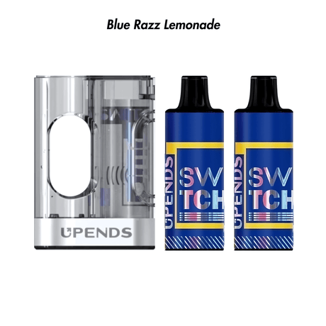 Blue Razz Lemonade Upends Switch Device & Prefilled Disposable Pods Bundle | Upends | Shop Buy Online | Cape Town, Joburg, Durban, South Africa