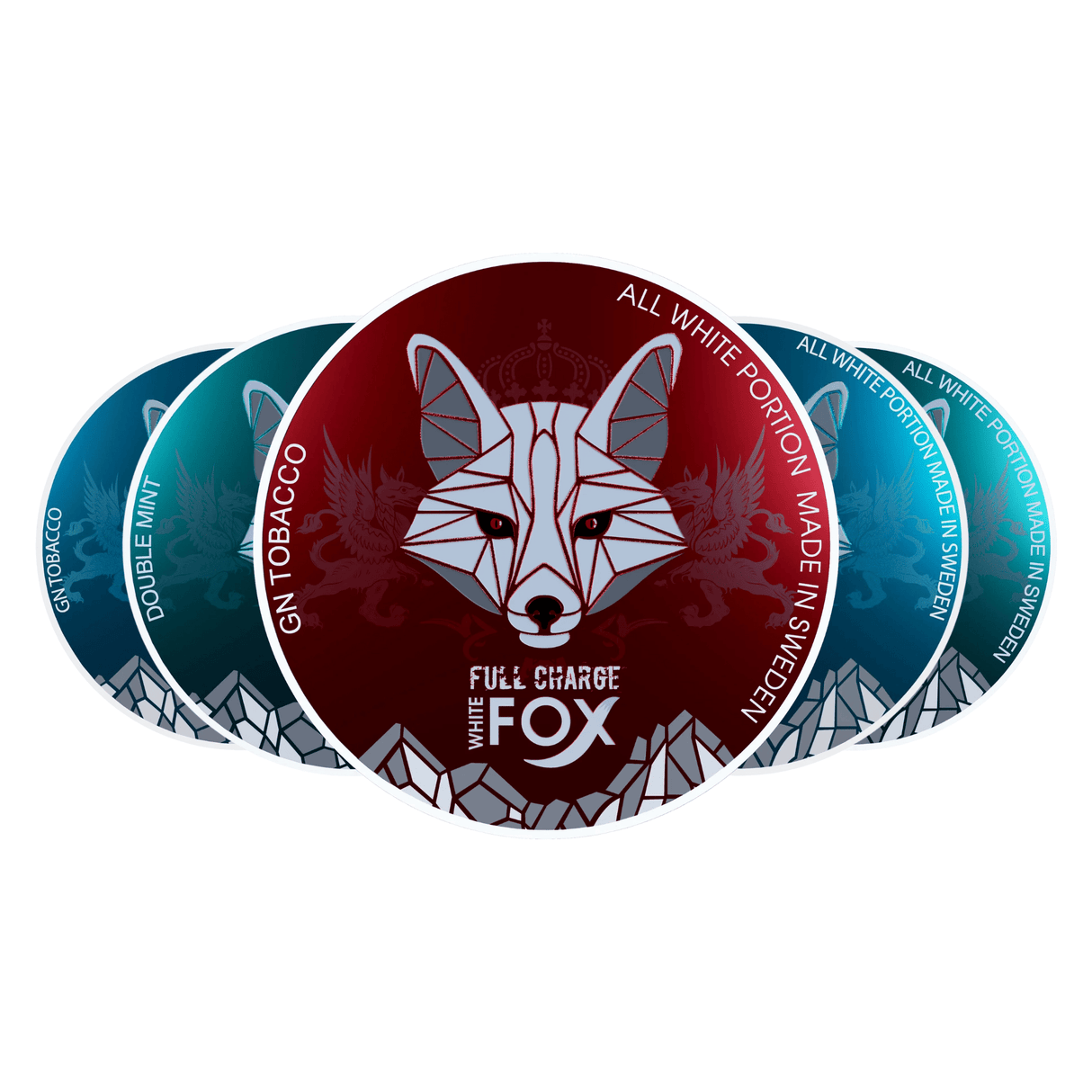 Blue White Fox Nicotine Pouches 12mg | White Fox | Shop Buy Online | Cape Town, Joburg, Durban, South Africa