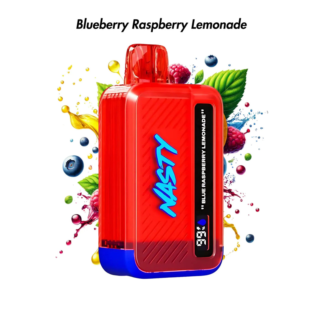 Blueberry Raspberry Lemonade Nasty Bar 8500/9000 Disposable Vape - 5% | NASTY | Shop Buy Online | Cape Town, Joburg, Durban, South Africa