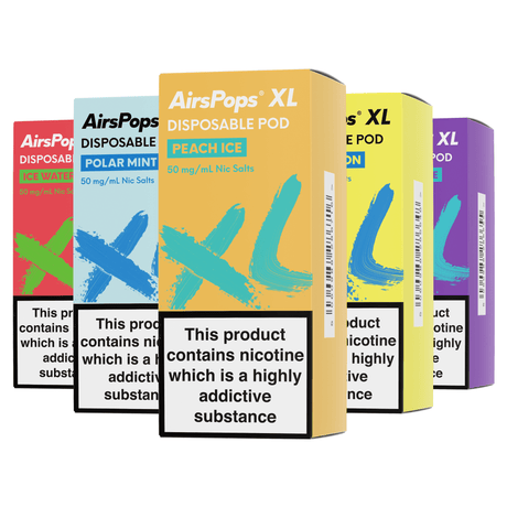 Blueberry Sangria AirsPops XL Prefilled Disposable Pod 10ml - 5% | Airscream AirsPops | Shop Buy Online | Cape Town, Joburg, Durban, South Africa