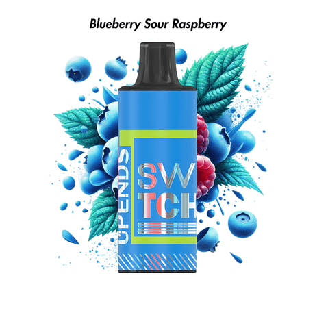 Blueberry Sour Raspberry Upends Switch Prefilled Disposable Pod - 5% | Upends | Shop Buy Online | Cape Town, Joburg, Durban, South Africa