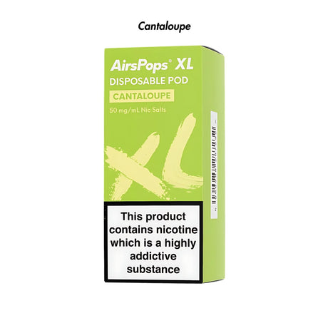 Cantaloupe | AirsPops XL Prefilled Pod 10ml 5%