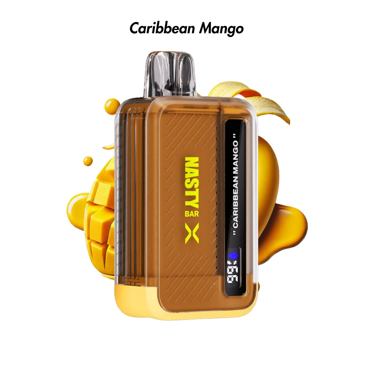 Caribbean Mango Nasty Bar X 9000 Disposable Vape - 5% | NASTY | Shop Buy Online | Cape Town, Joburg, Durban, South Africa