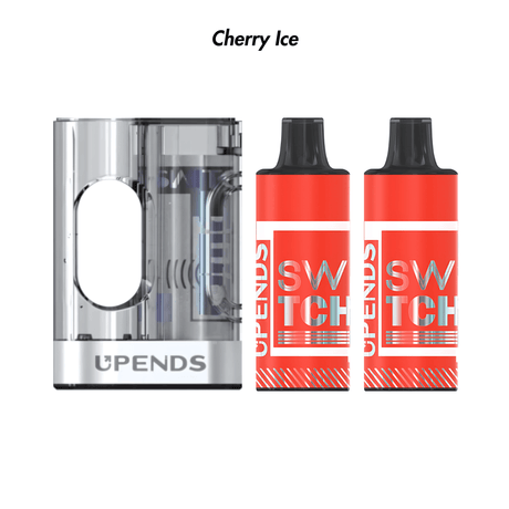 Cherry Ice Upends Switch Device & Prefilled Disposable Pods Bundle | Upends | Shop Buy Online | Cape Town, Joburg, Durban, South Africa