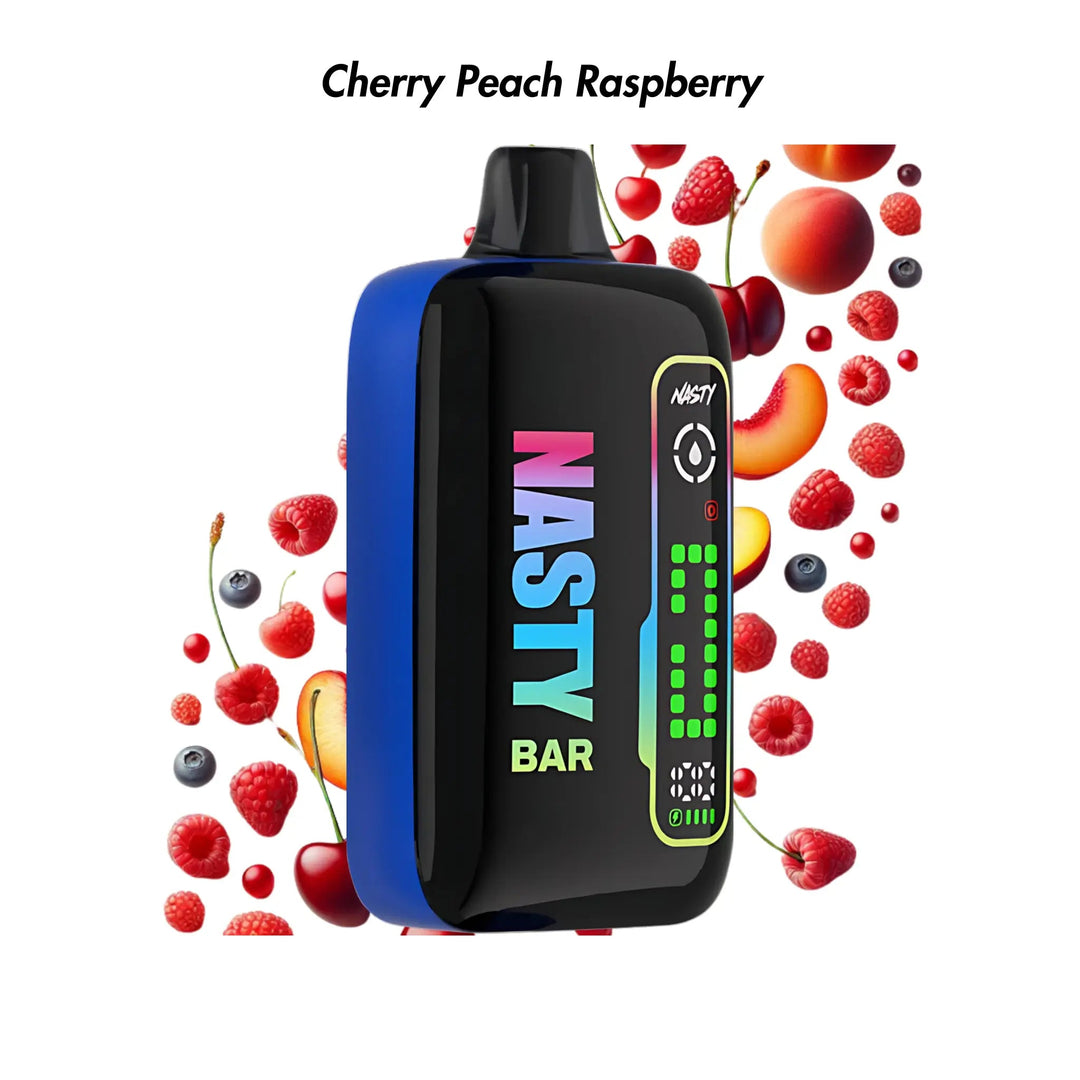 Cherry Peach Raspberry Nasty Bar 16000 Disposable Vape - 5% | NASTY | Shop Buy Online | Cape Town, Joburg, Durban, South Africa