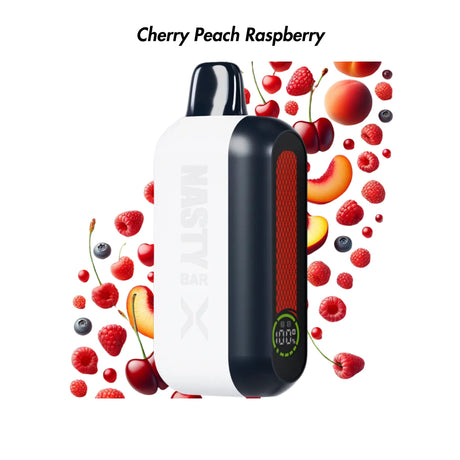 Cherry Peach Raspberry Nasty Bar X 14000 Disposable Vape - 5% | NASTY | Shop Buy Online | Cape Town, Joburg, Durban, South Africa